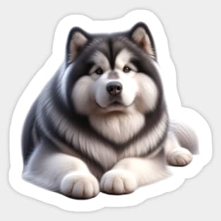 Malamute Sticker